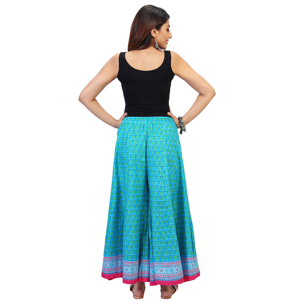 Buy Skirts & ves Women's Cotton Long Palazzo Pants for Women Trouser Online  at desertcartINDIA