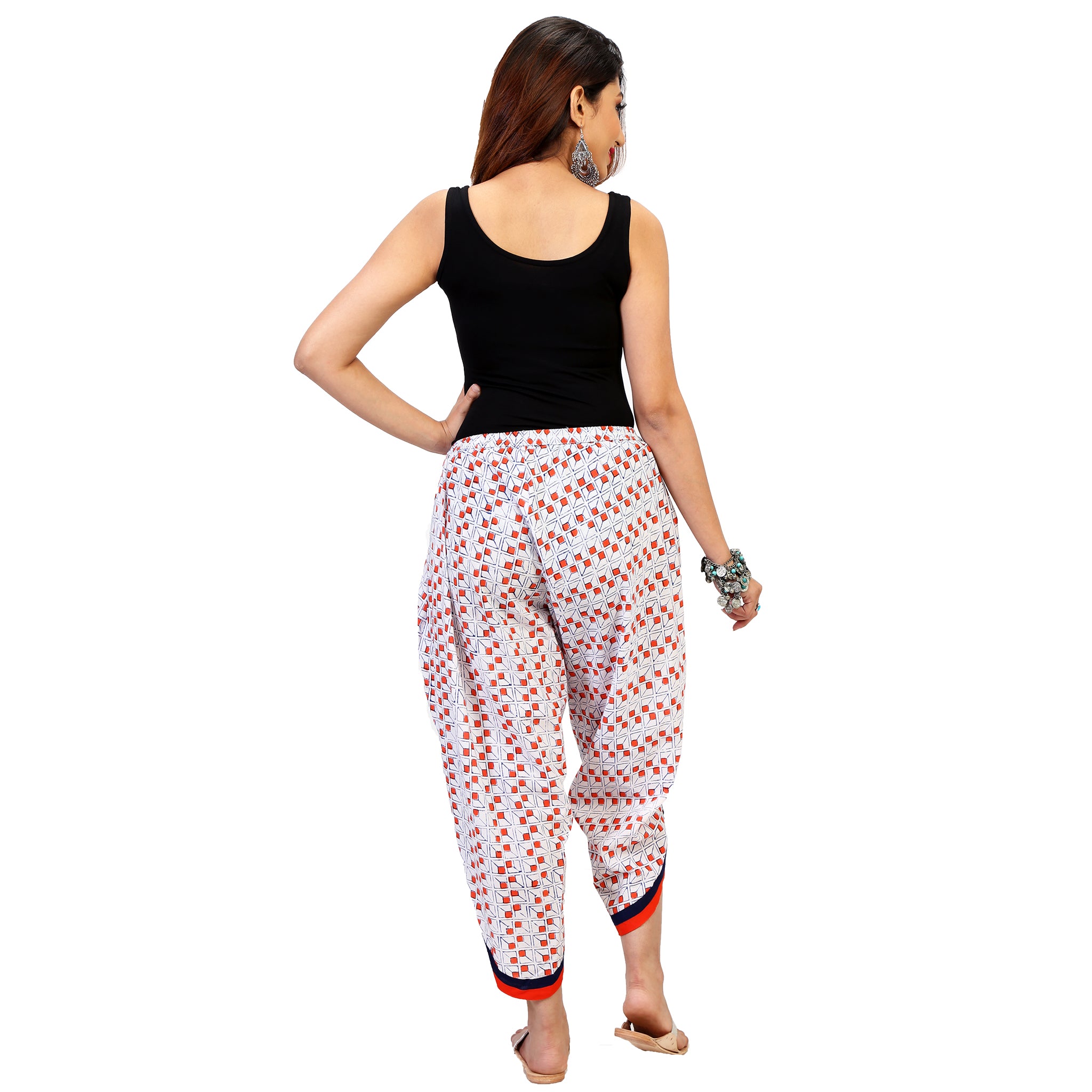 Buy JUNIPER Black Solid Cotton Flex Straight Fit Women's Dhoti Pants |  Shoppers Stop