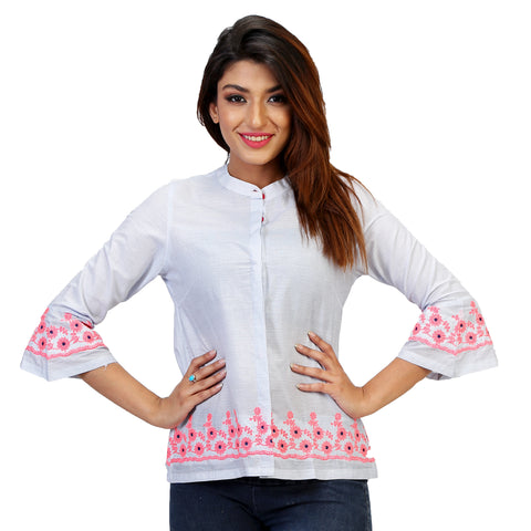 embroidered women shirts online