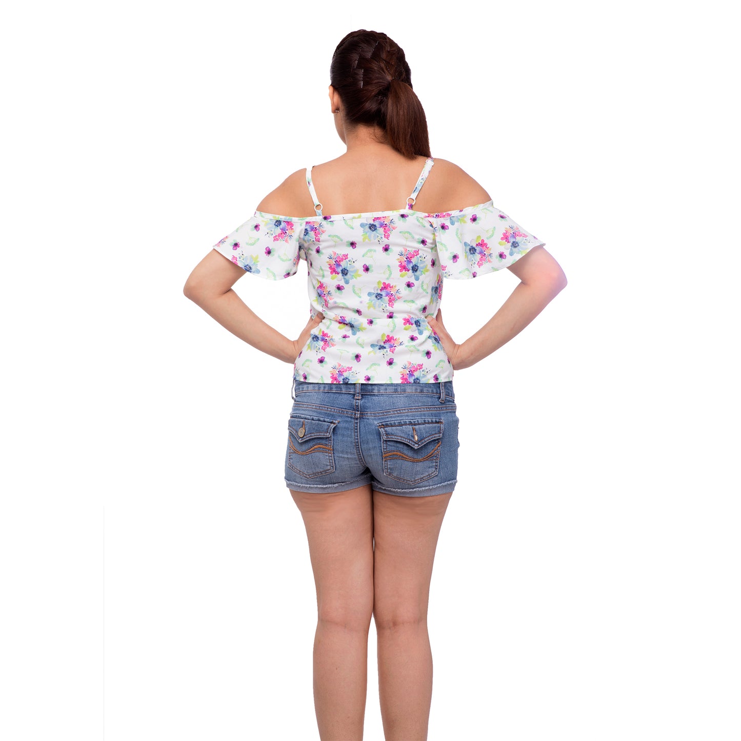 floral-partywear-top-for-ladies