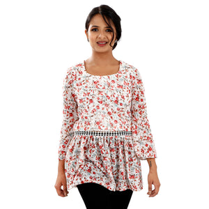 casual-peplum-top-in-floral-print-for-women