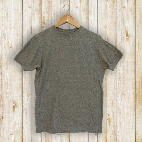 Textured Grey Men's T-shirt
