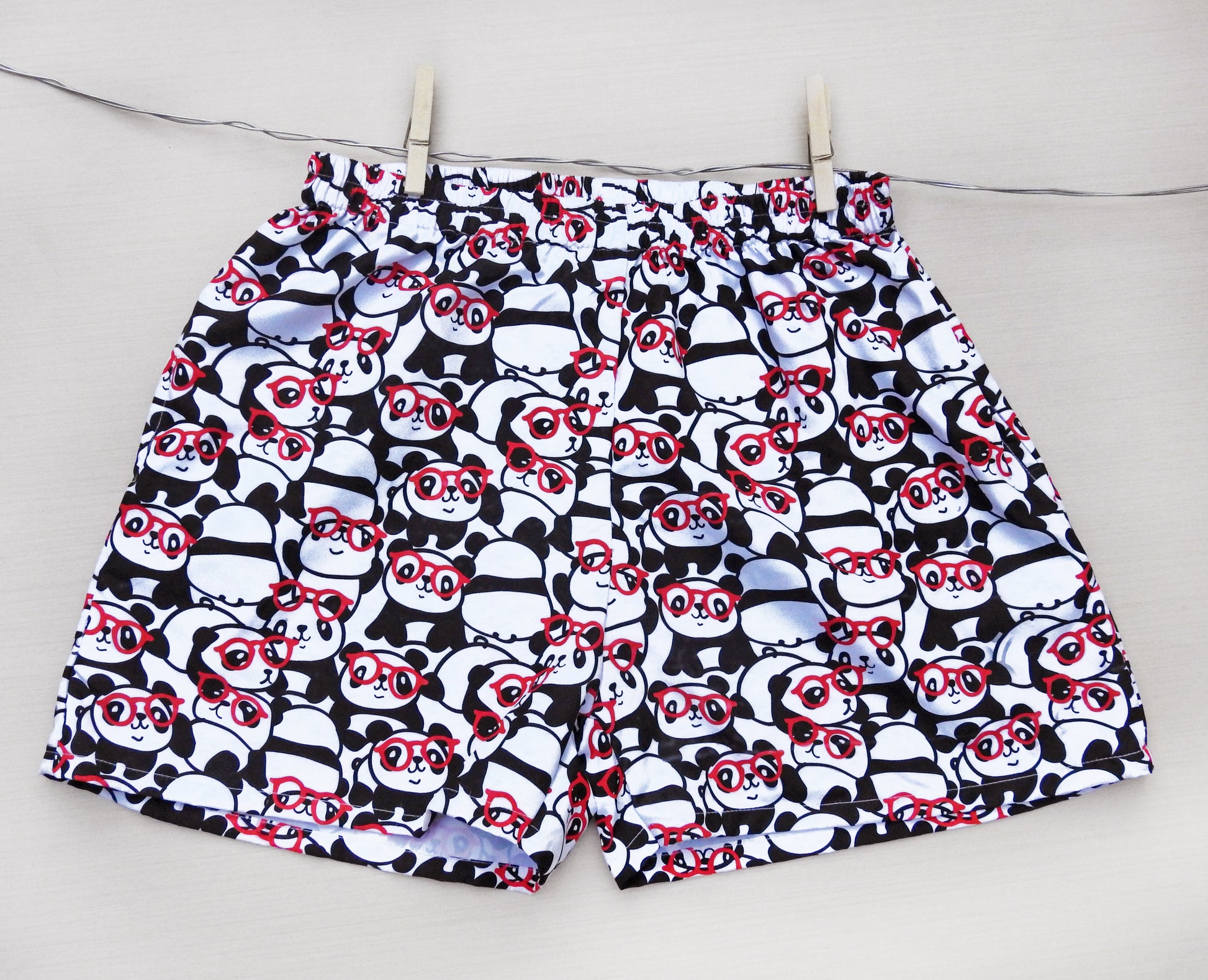panda-print-boxer-shorts-for-girls