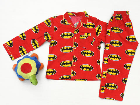 baby-boy-cotton-night-suit-in batman-print-online-india
