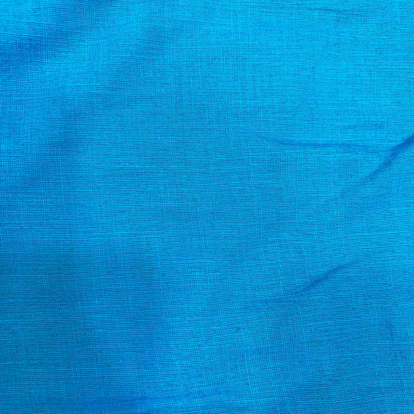 Plain Blue Miami Cotton Fabric