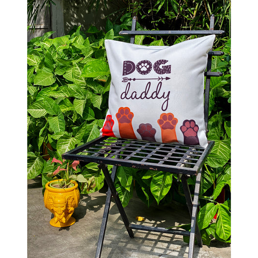 dog-daddy-cushion-cover-with-paw-prints-online-india