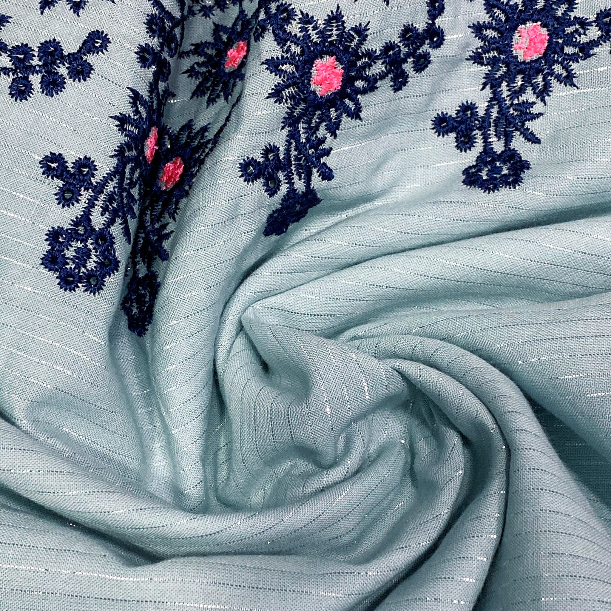 blue-cotton-fabric-with-embroidered-border-online