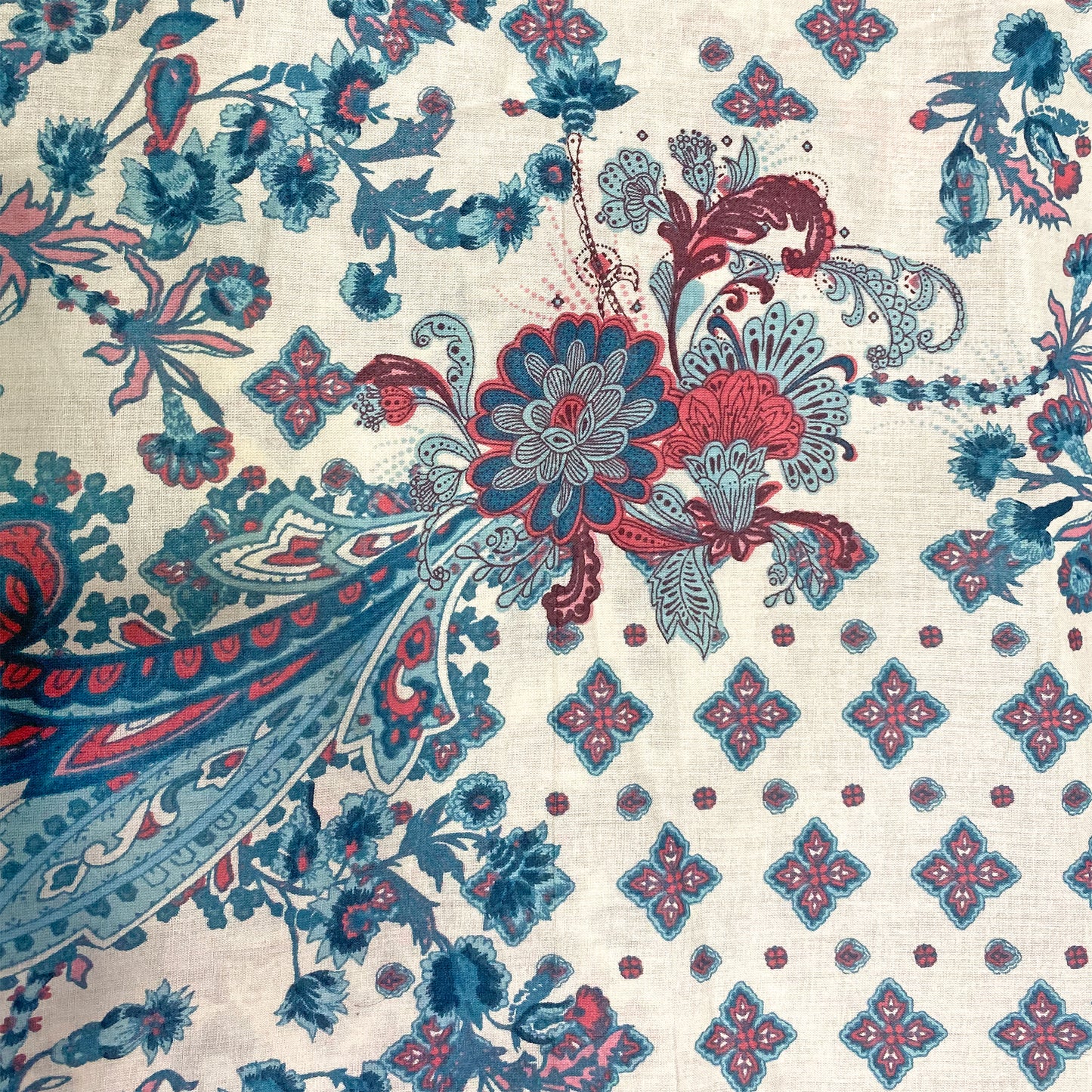 Moroccan Print Cotton Fabric