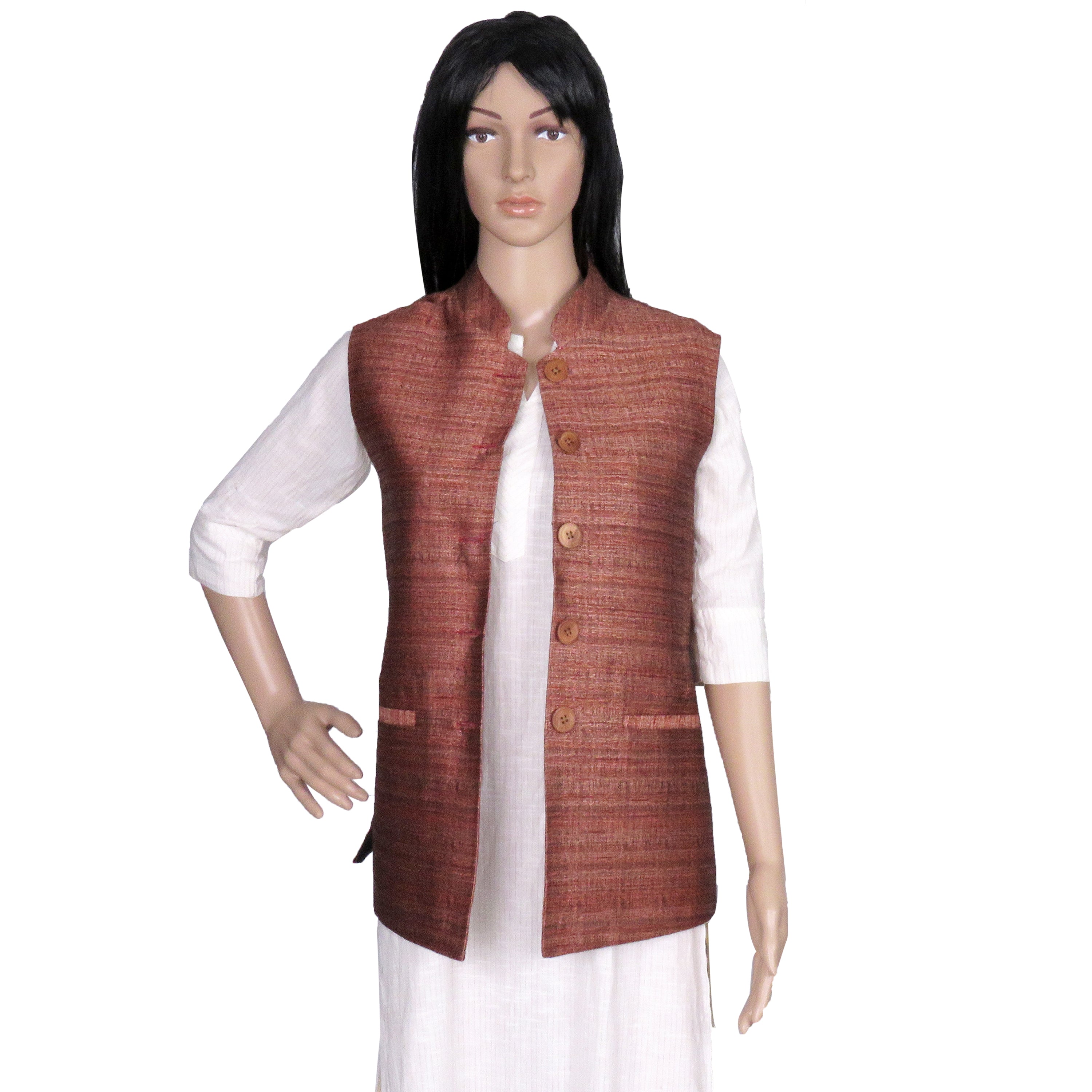 Cotton Knee Long Ladies Jaipuri Jacket Kurti at Rs 550/piece in  Chittaurgarh | ID: 22202587073