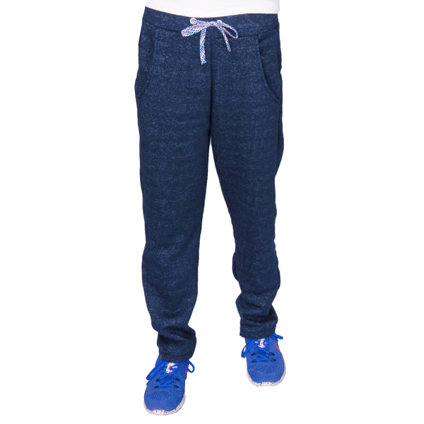 Navy Blue Fleece Lower With Pockets