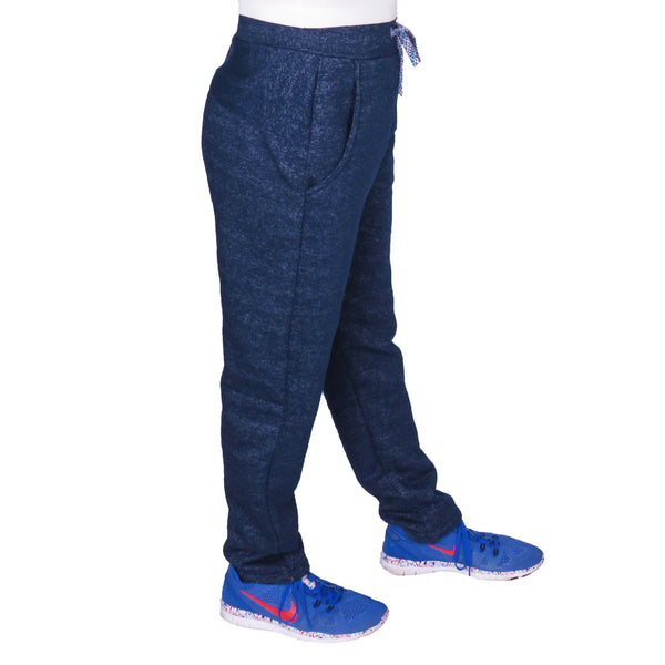 Navy Blue Fleece Lower With Pockets