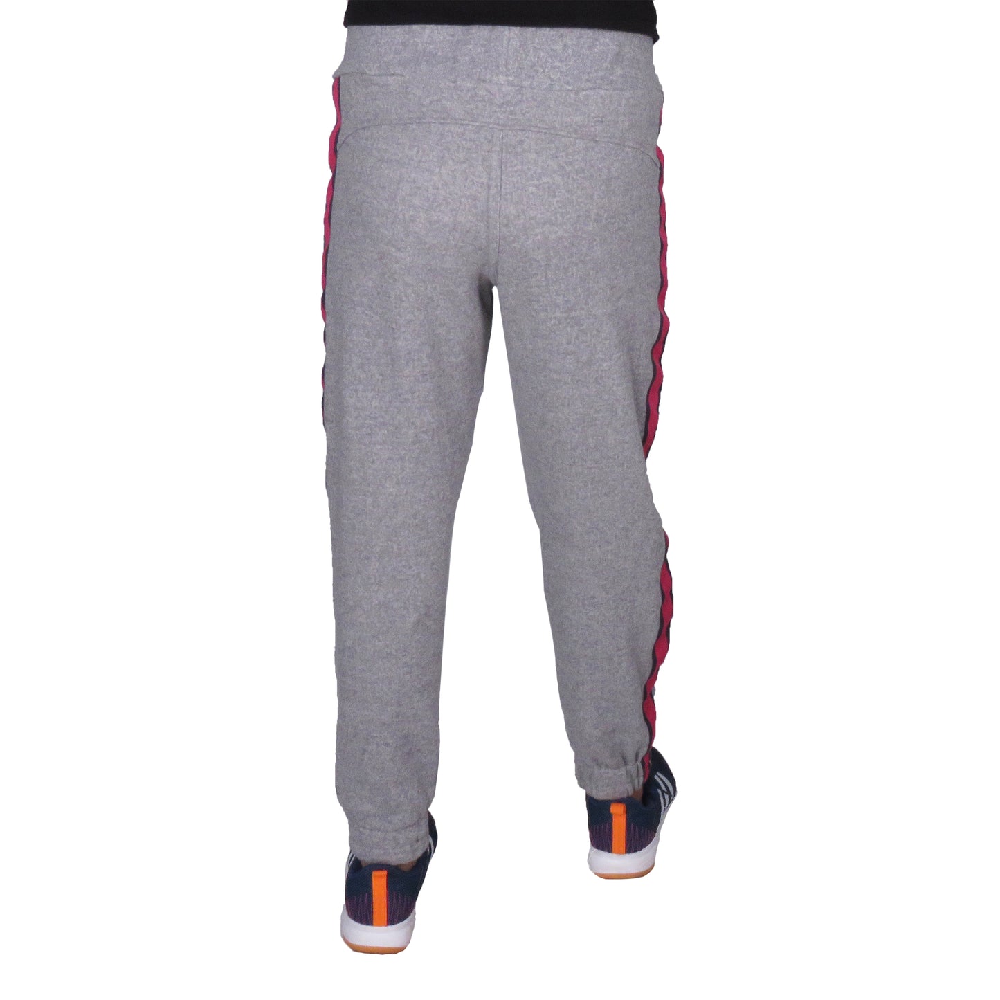 Dark Speckled Grey Knitted Joggers With Pockets