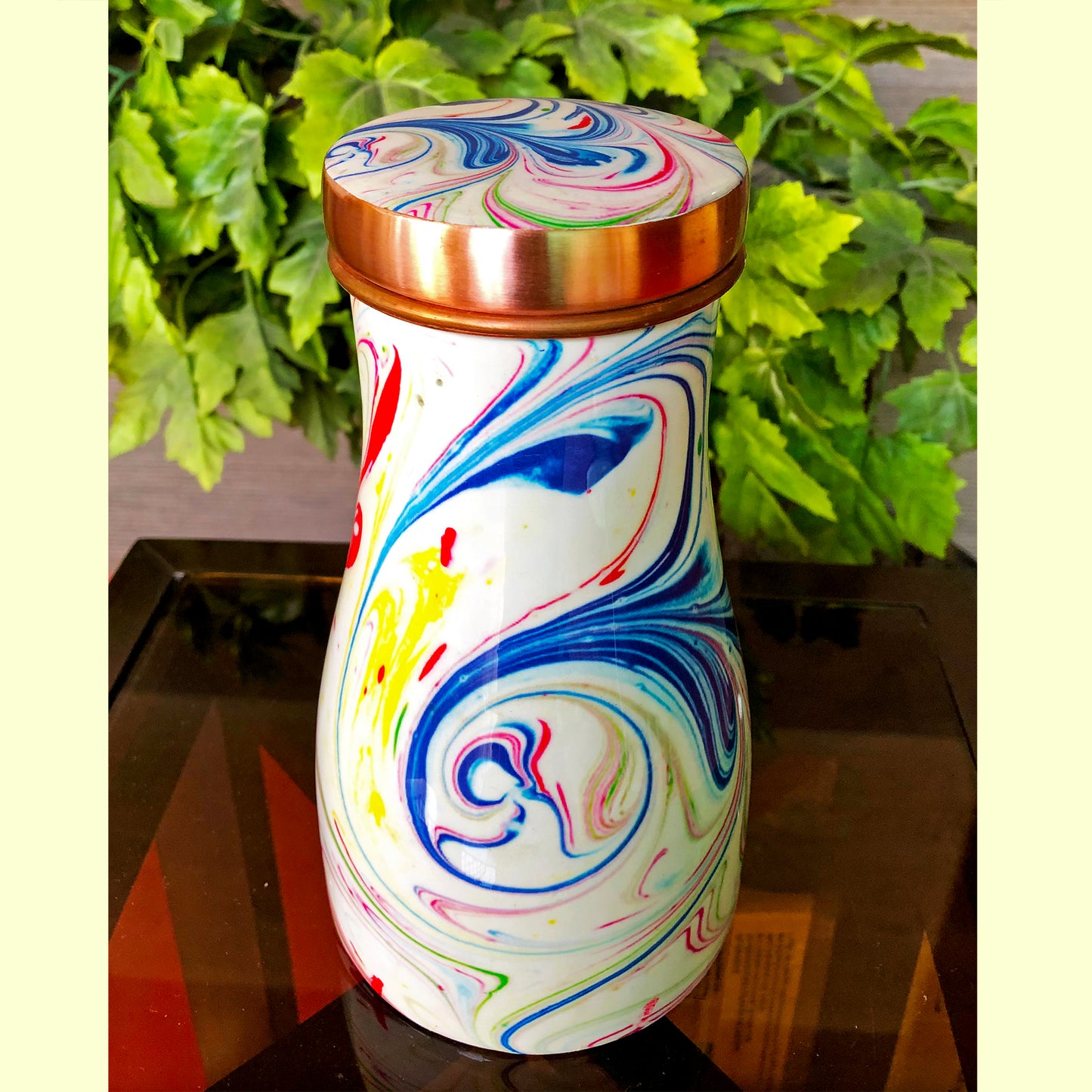 Colour Splash Pure Copper Water Jar