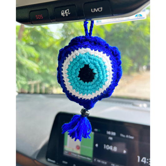 car-charm-accessory-evil-eye-blue