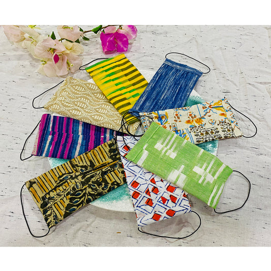 Breathable Layered Face Masks Set Mon to Sun