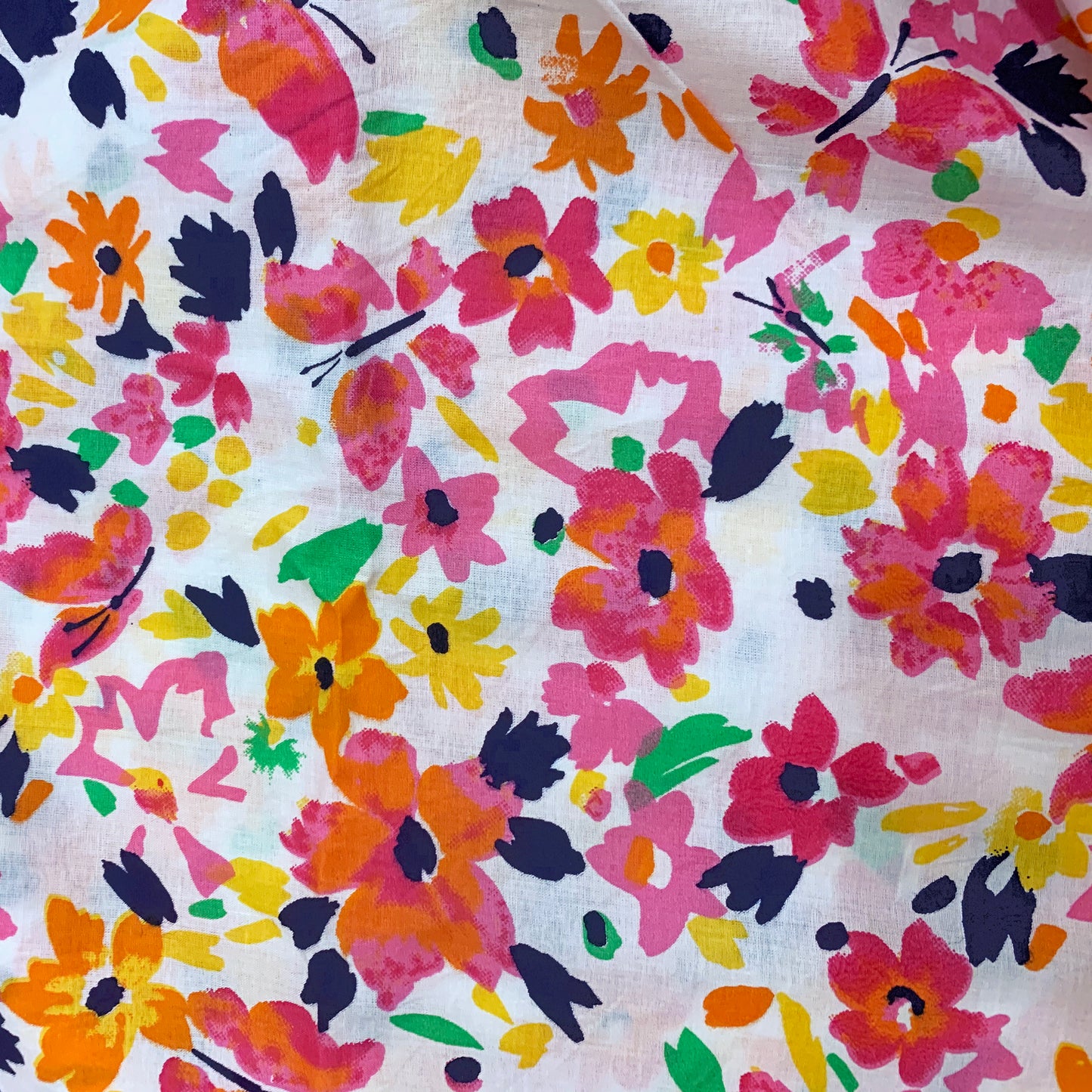 Garhwal Blooms Cotton Fabric