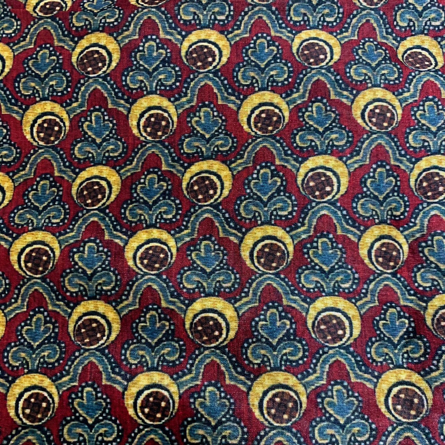 Tussar Silk Traditional Indie Print