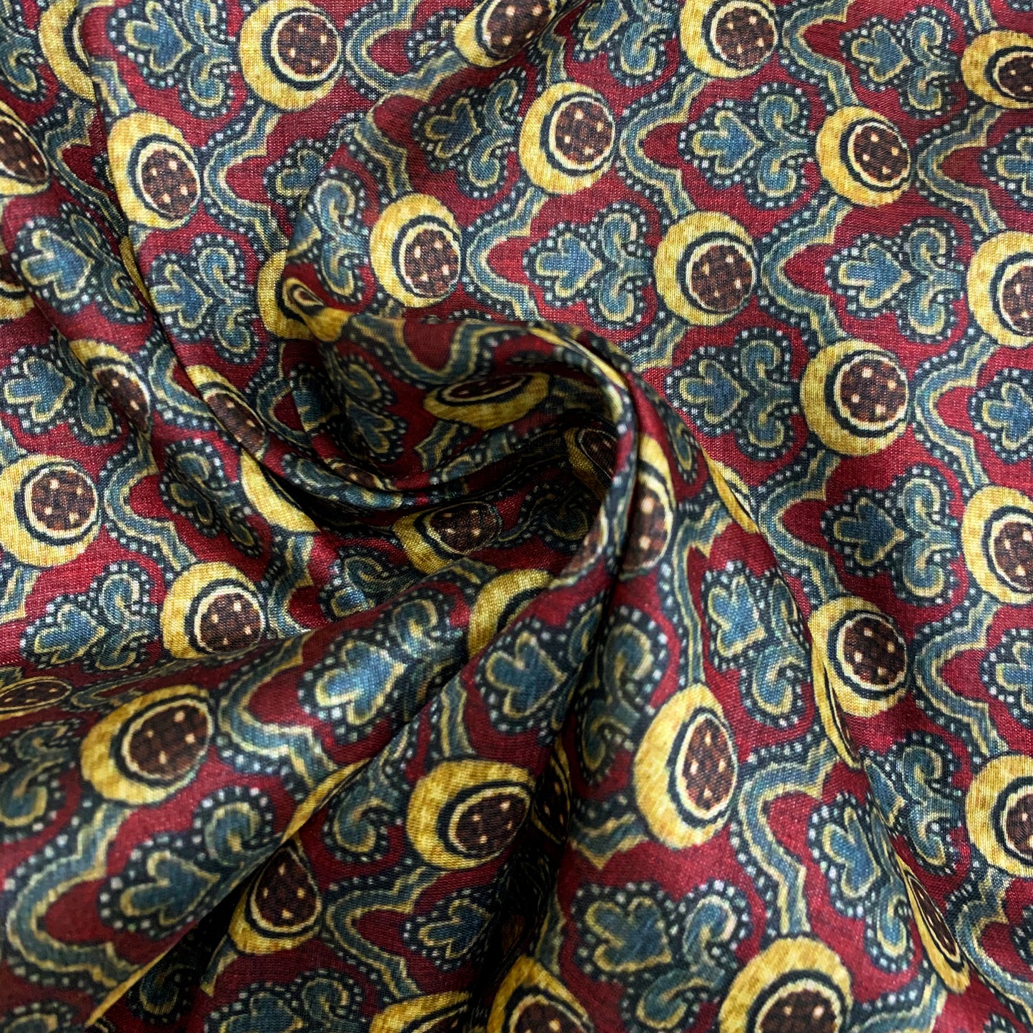 Tussar Silk Traditional Indie Print