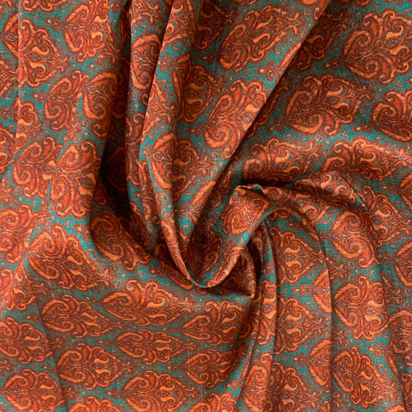 Oriental Love Tussar Silk Fabric