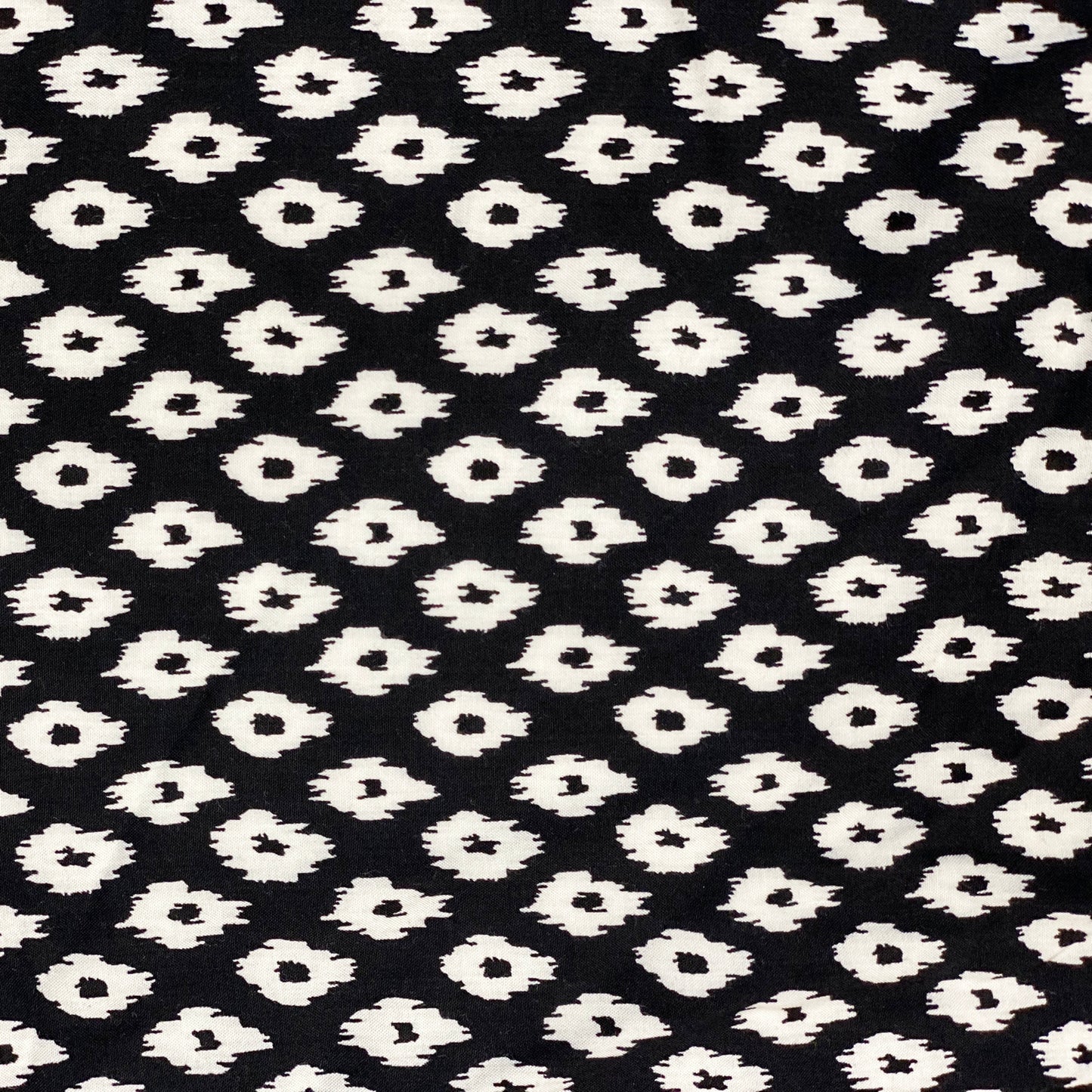 Black Rayon Soft Fabric