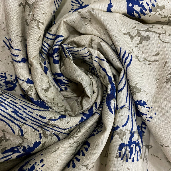 Frosty Shimla Evenings Cotton Fabric