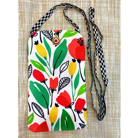 Floral Utility Pouch