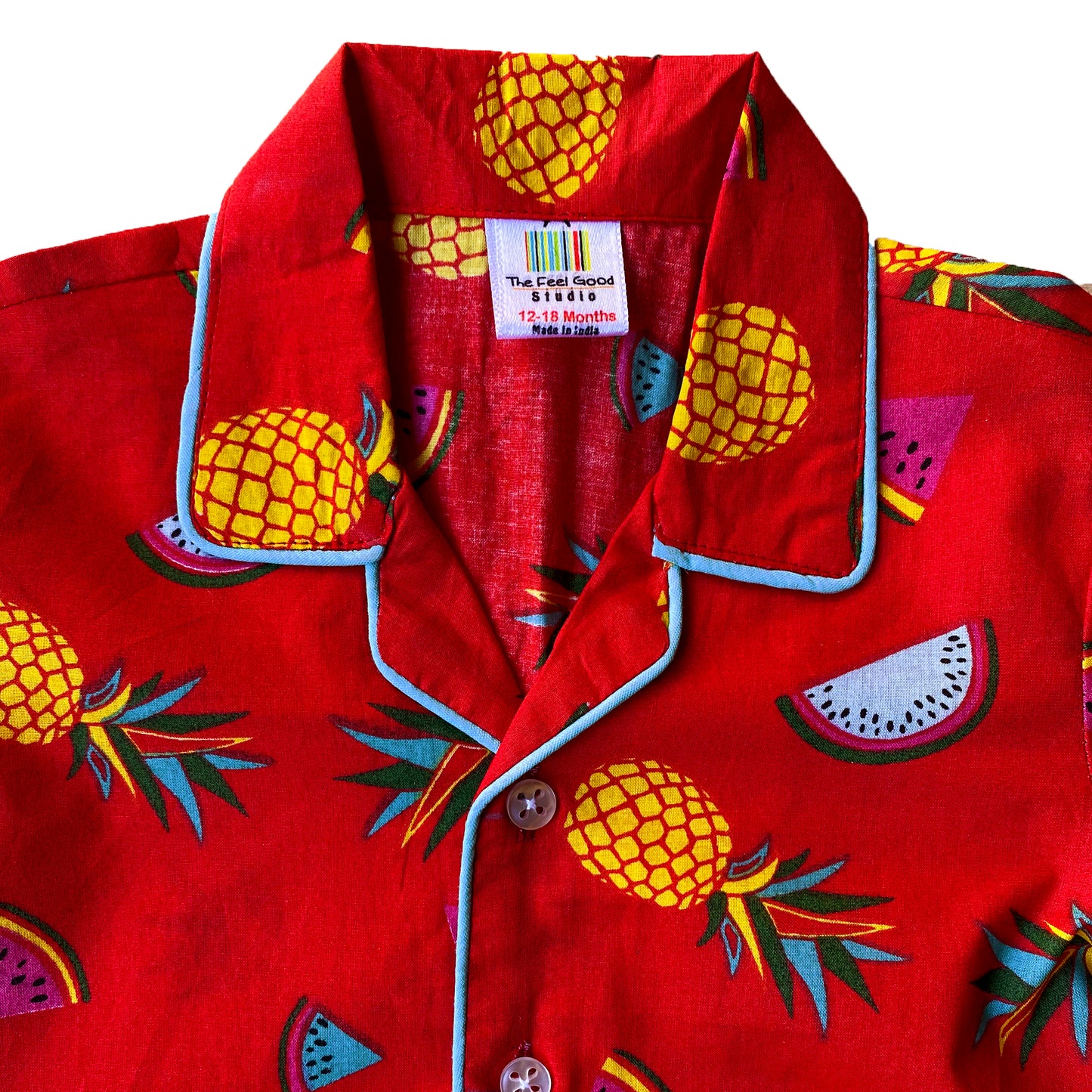 Cute Pineapple Boys Night Suit