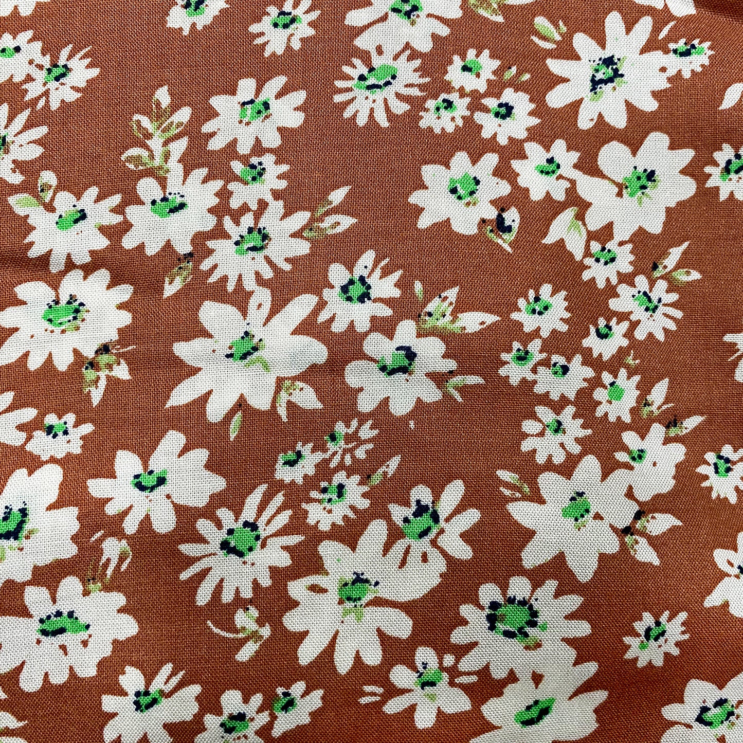 Valley Of Flowers Rayon Fabric