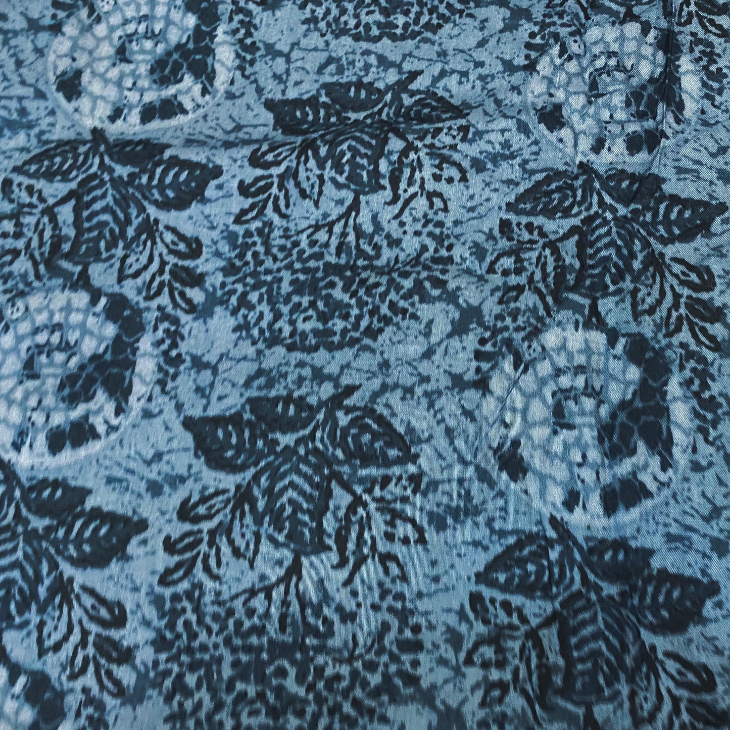 Frosty Nights Rayon Fabric