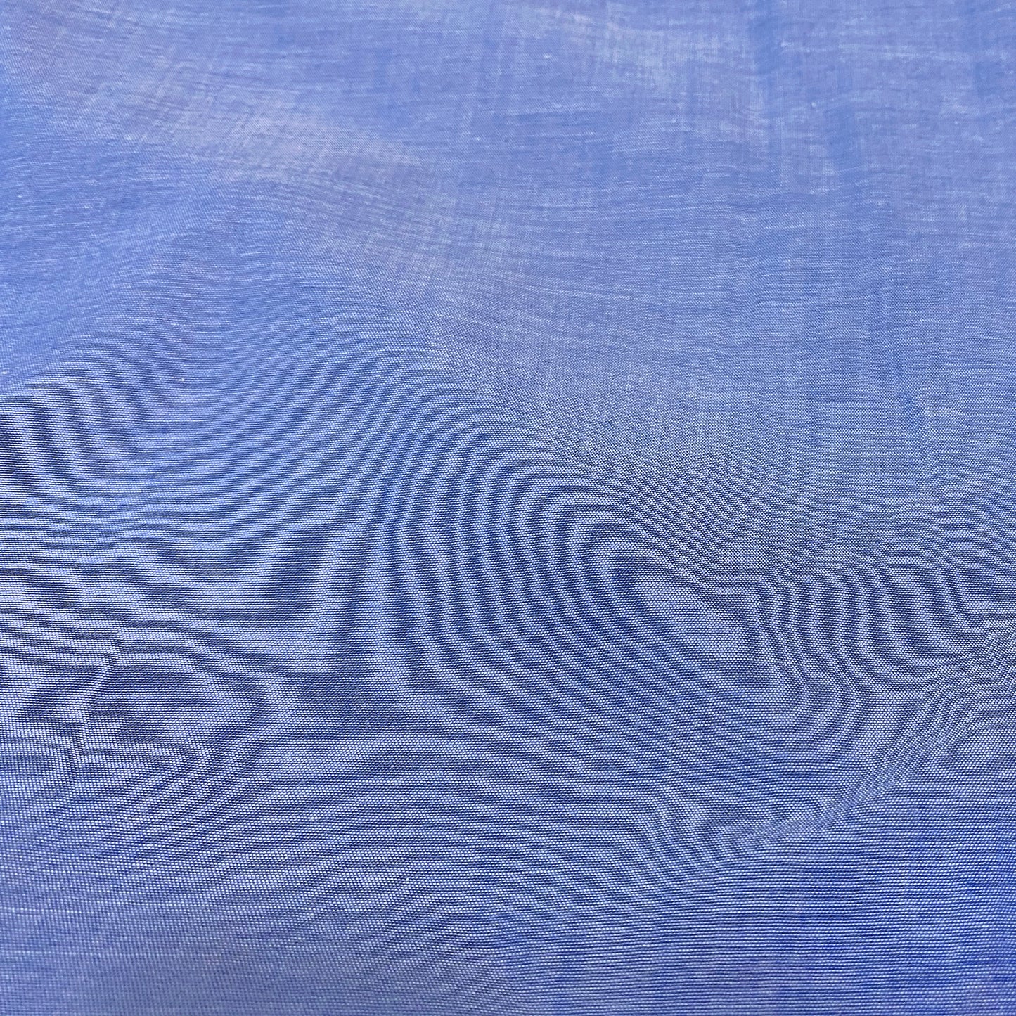 Plain Blue Cotton Fabric