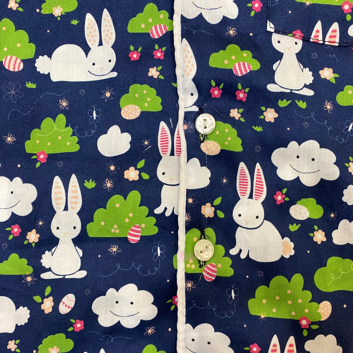 bunny-print-cotton-night-suit-set-for-babies