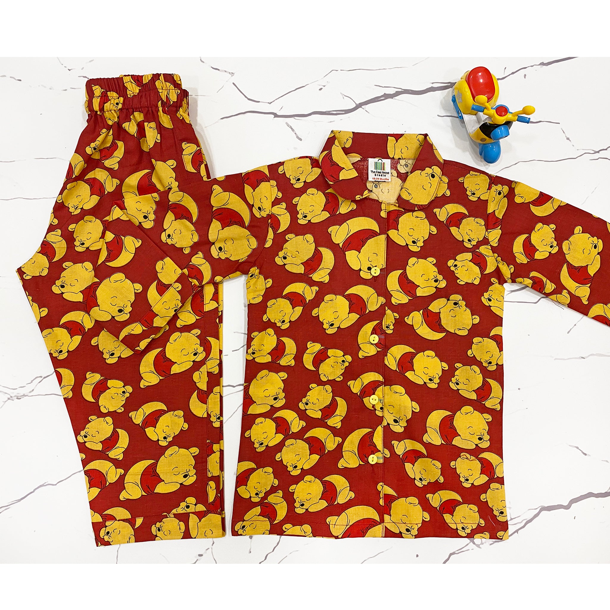 Winnie The Pooh Boys Night Suit