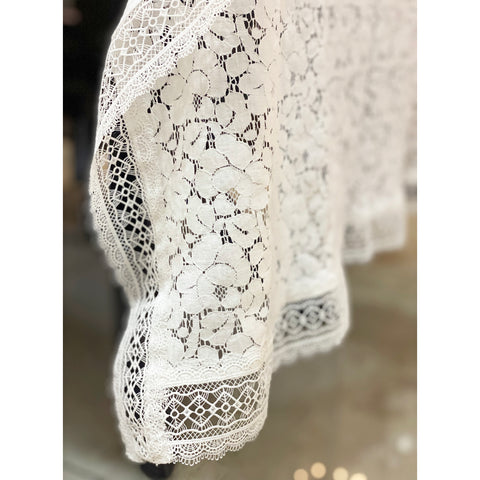 Snow Flake Net Table Cloth