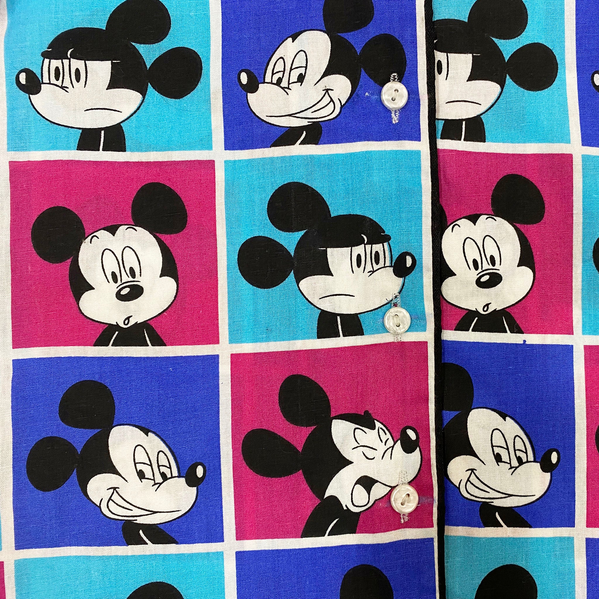 90s Mickey Mouse Days Of The Week Pajama Onesie - Medium – Flying Apple  Vintage