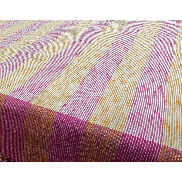 Rainbow Woven Bed Cover