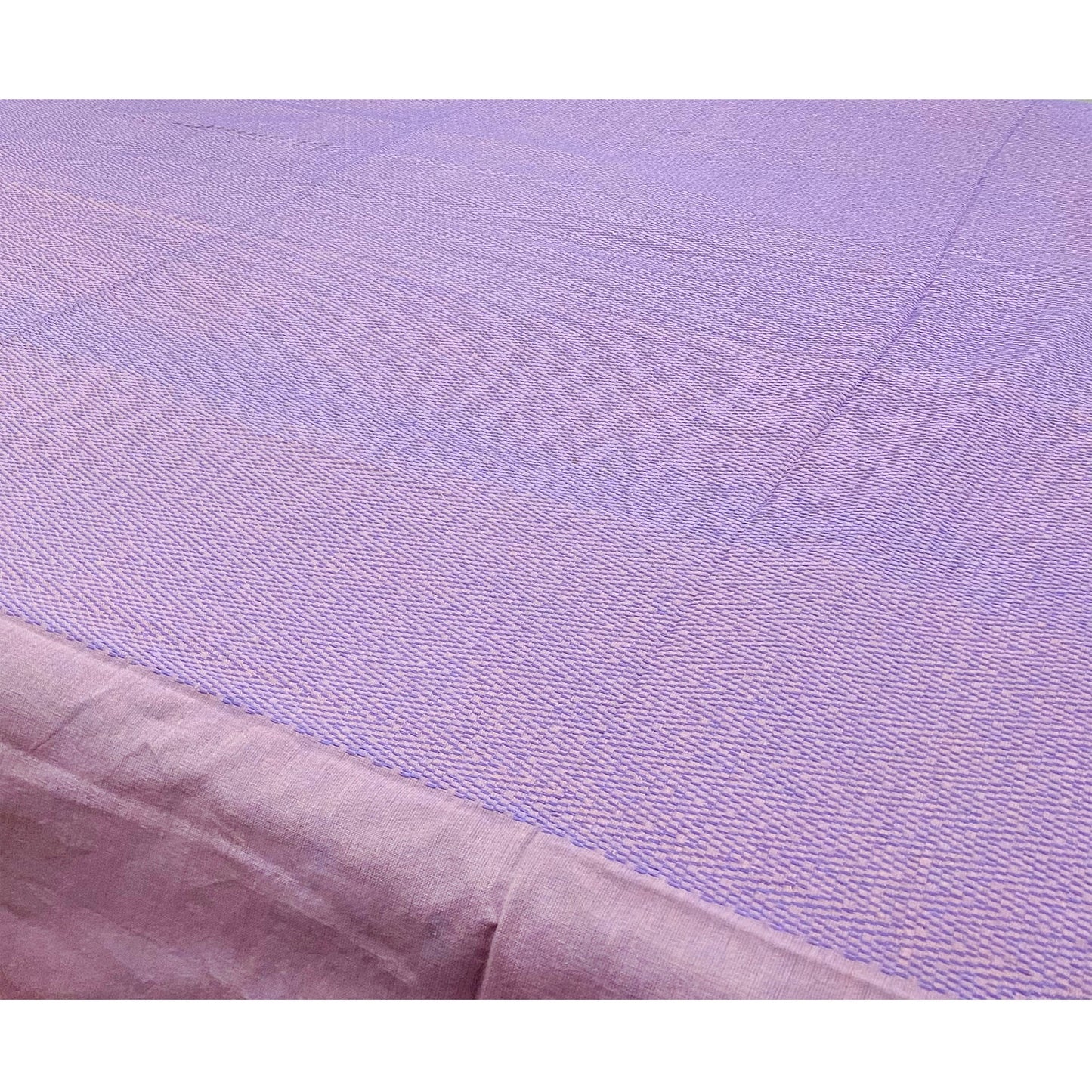 Reversible Mauve & Rust Woven Bed Cover