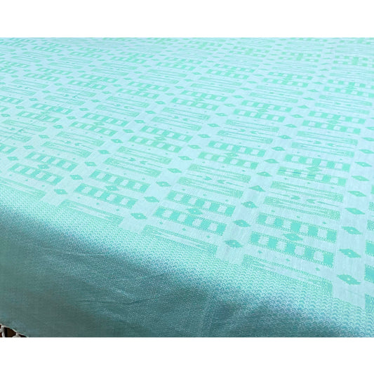 lakshadweep-blue-handwoven-bed-cover-online