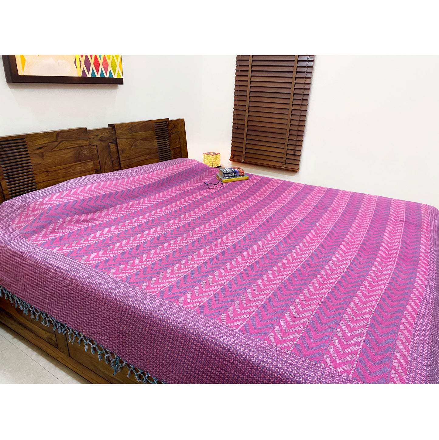pink king size bedsheet online 