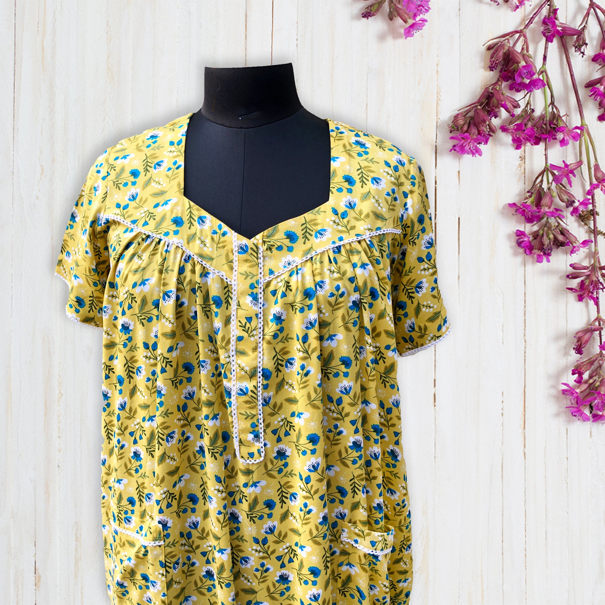 floral-night-wear-cotton-for-ladies