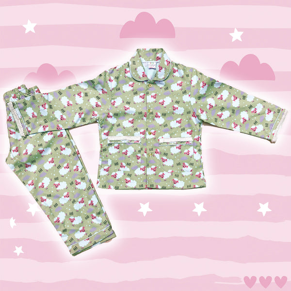Herd Of Sheep Girls Night Suit