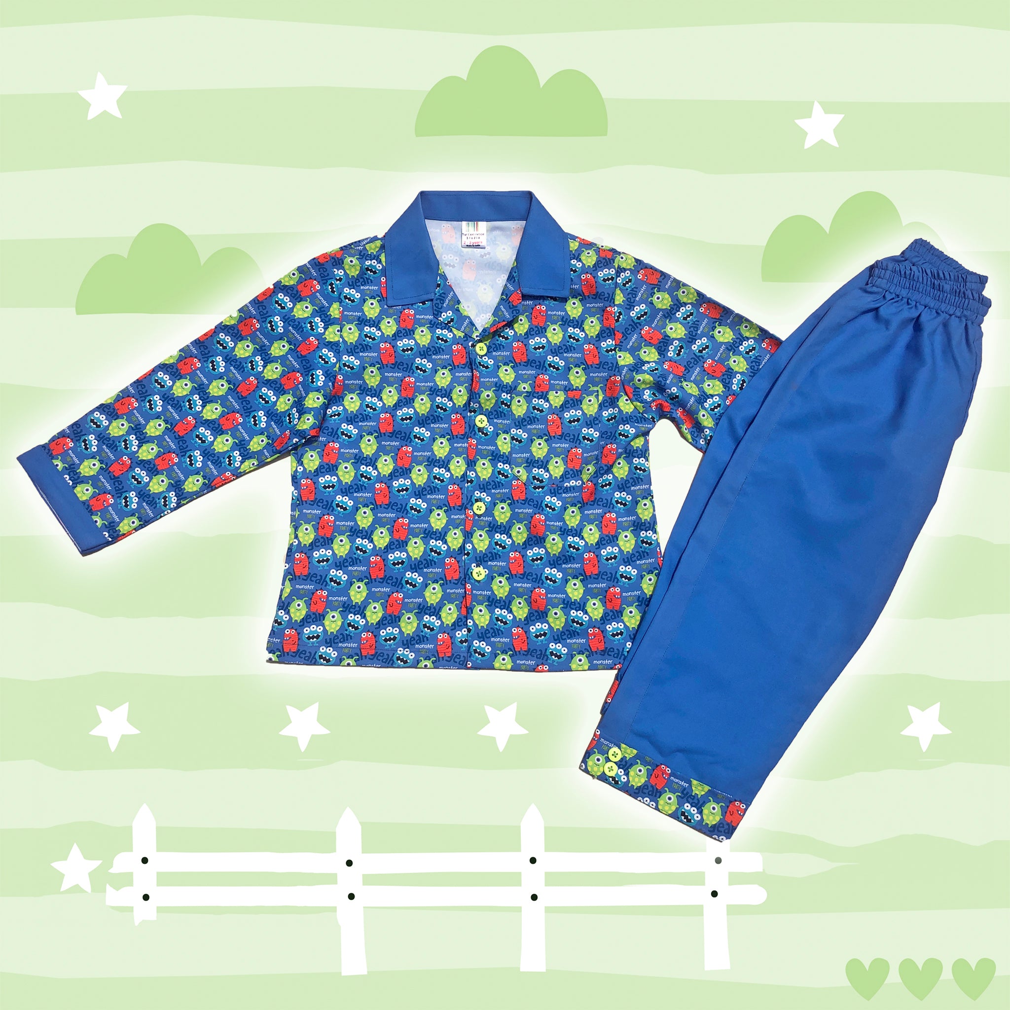 Baby Moo Dino Discovery Half Sleeves Muslin Shirt And Pyjama Night Sui