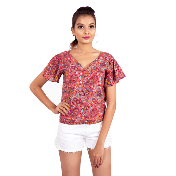 casual-paisley-print-top-for-ladies
