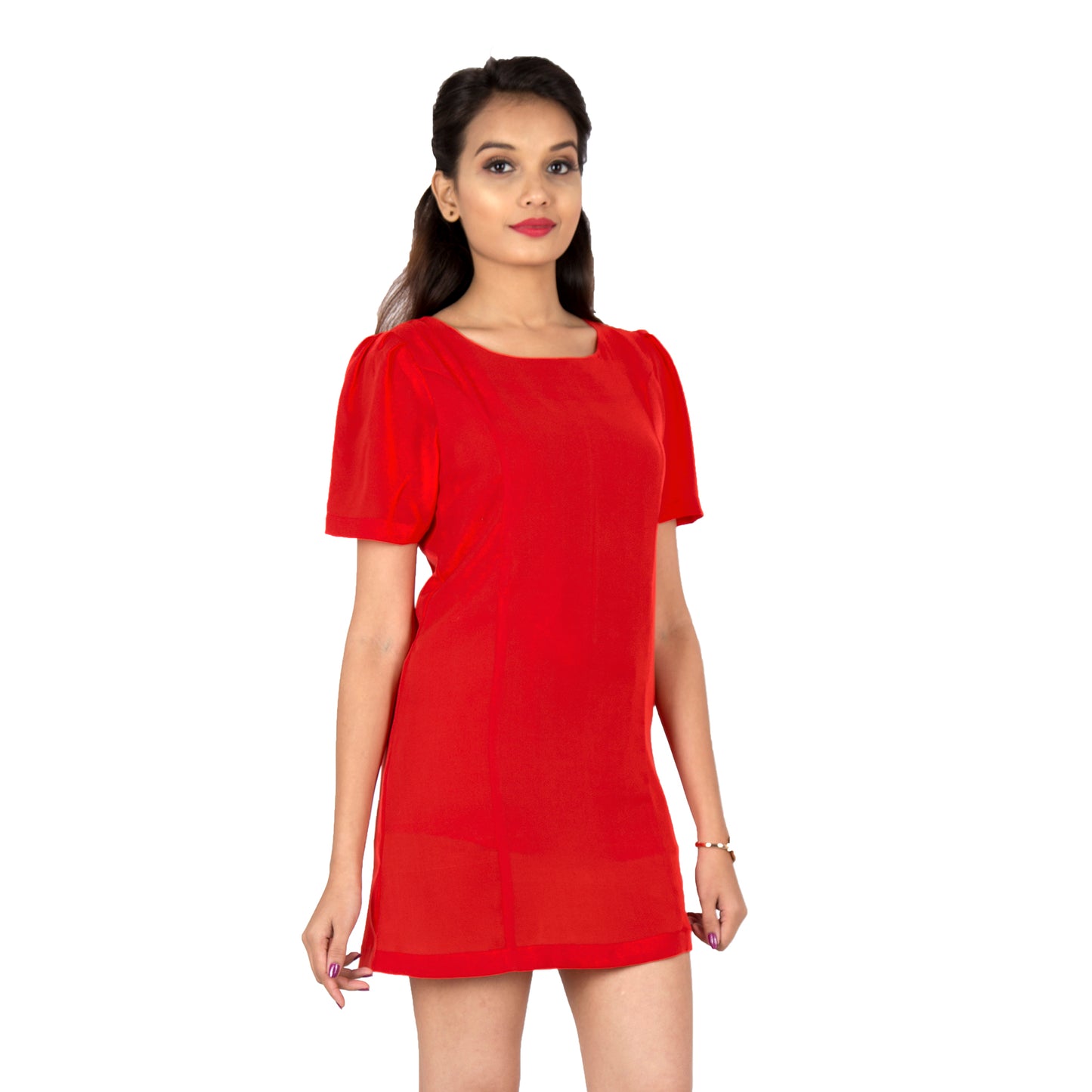 short-red-dress-for-women-online