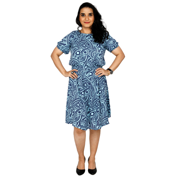 knee-length-smart-dress-for-women-online-india