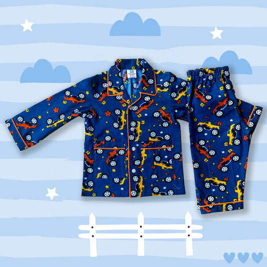 car-print-blue-cotton-night-suit-for-kids