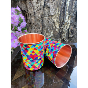 Little Kites Pure Copper Glasses (Set Of 2).