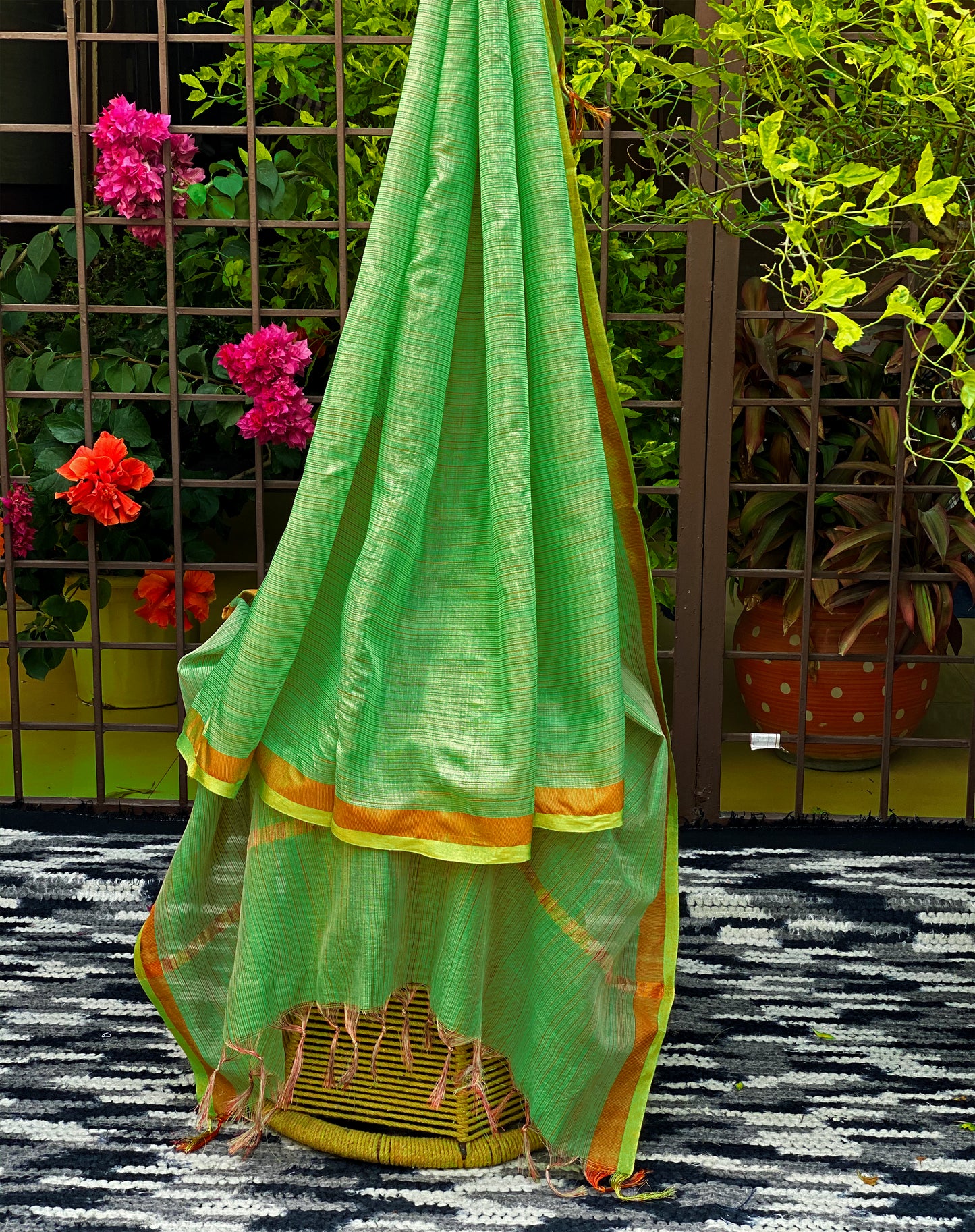 green-silk-dupatta-with-colourful-border-online