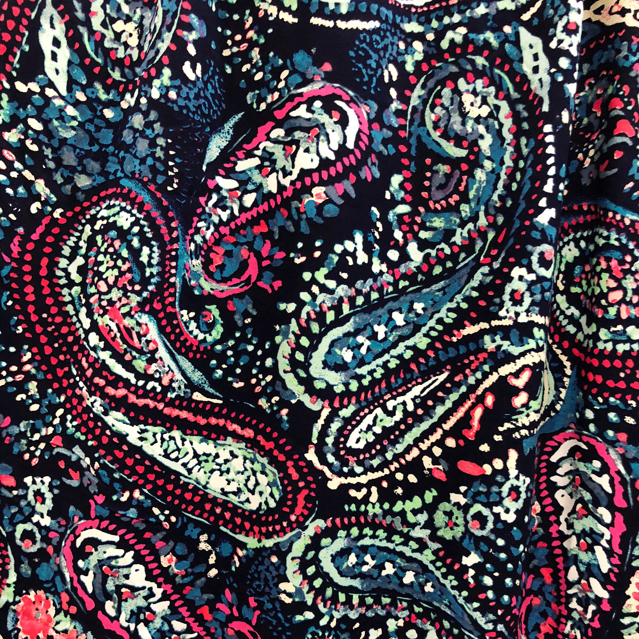 Psy Paisleys Rayon Print