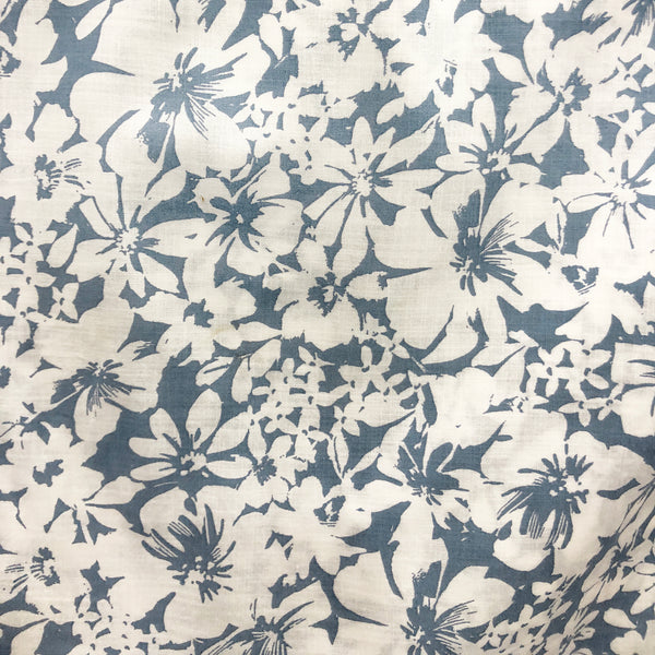 Spring Cotton Floral Print Fabric