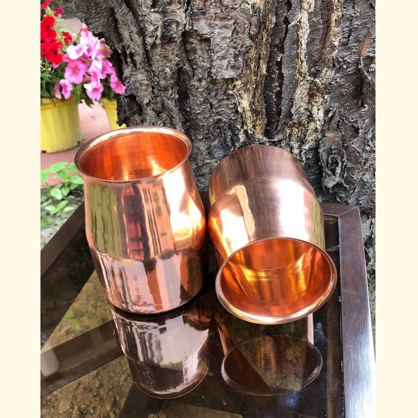 Traditional Copper Glass (Single Piece)